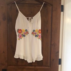 Floral Embroidered Jumper